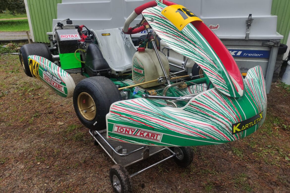 TonyKart Racer 401RR + Rotax 125 MAX (Junior)
