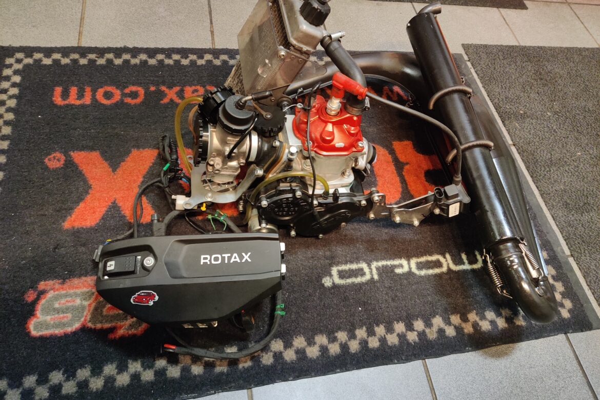 Rotax Junior Max mootor